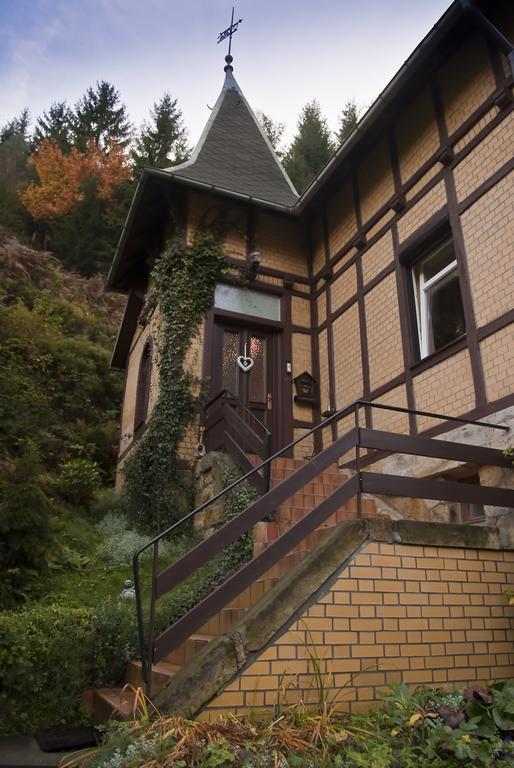 Appartmenthaus Wartburg Bad Schandau Exterior foto